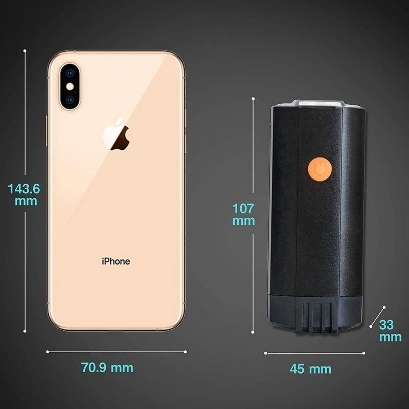 MACHFALLY 超高效能充電式極光自行車燈-細節圖5