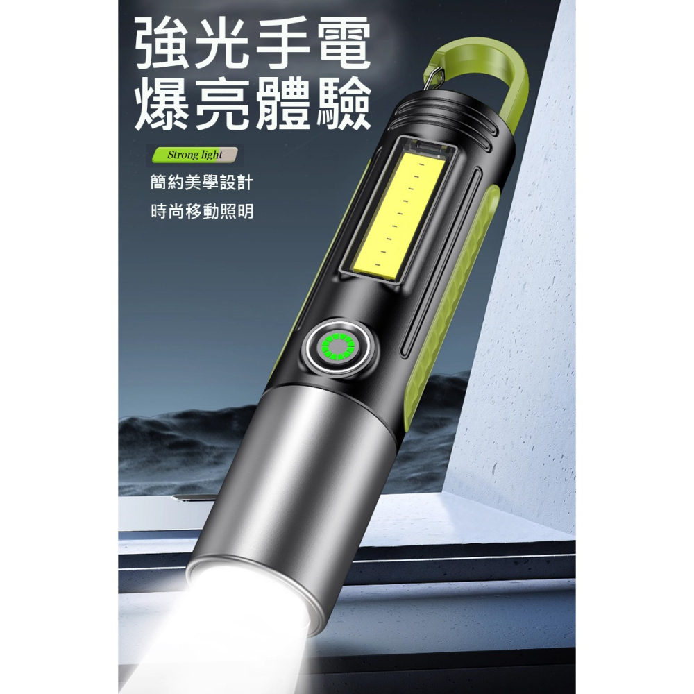 WillGo 超亮强光多功能露營手電筒-細節圖2