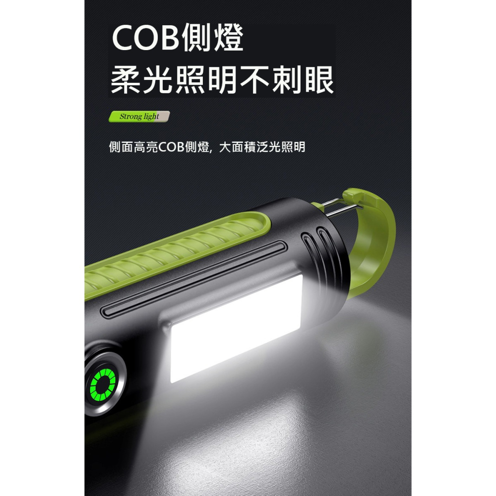 WillGo 超亮强光多功能露營手電筒-細節圖5
