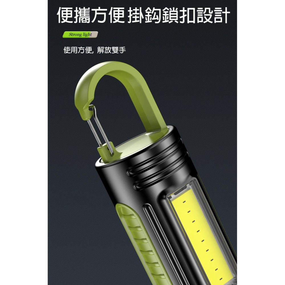 WillGo 超亮强光多功能露營手電筒-細節圖8