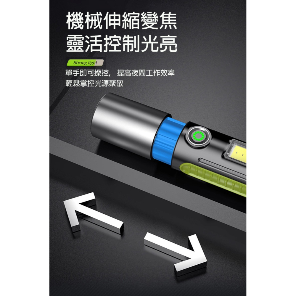 WillGo 超亮强光多功能露營手電筒-細節圖9