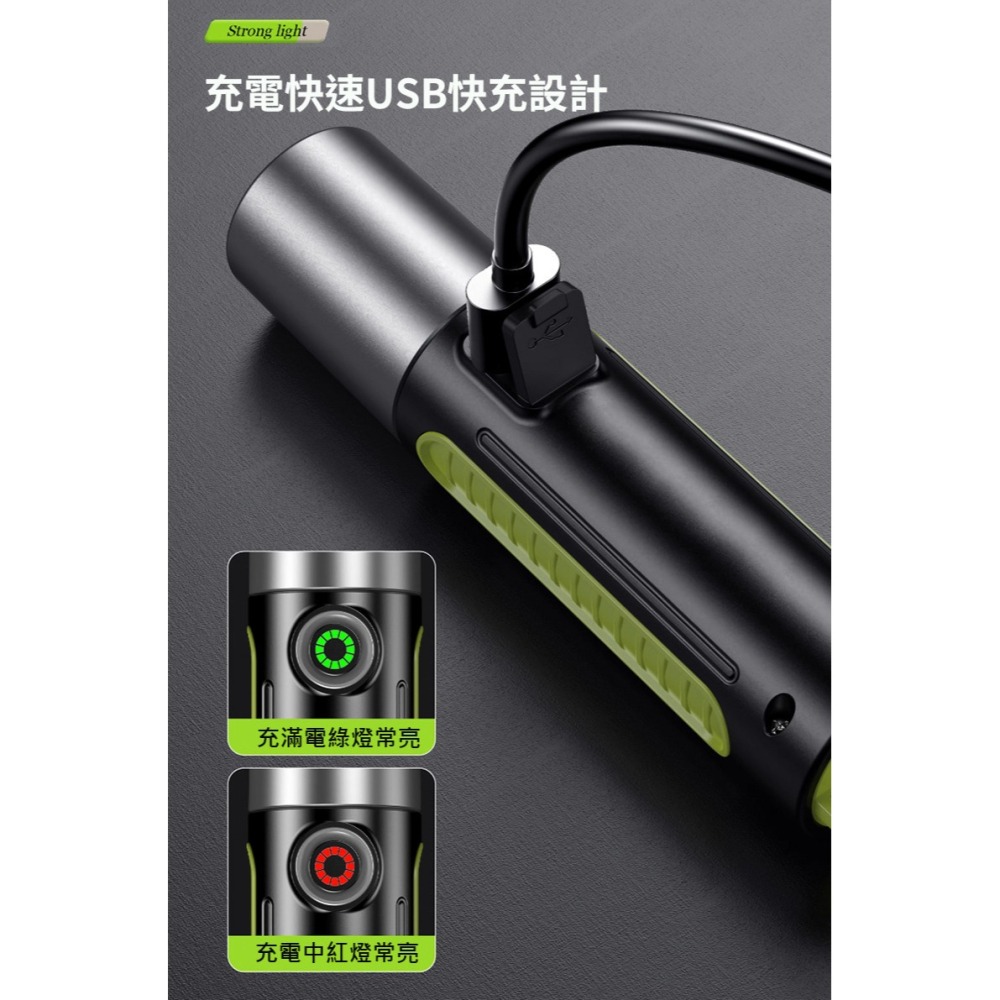 WillGo 超亮强光多功能露營手電筒-細節圖10