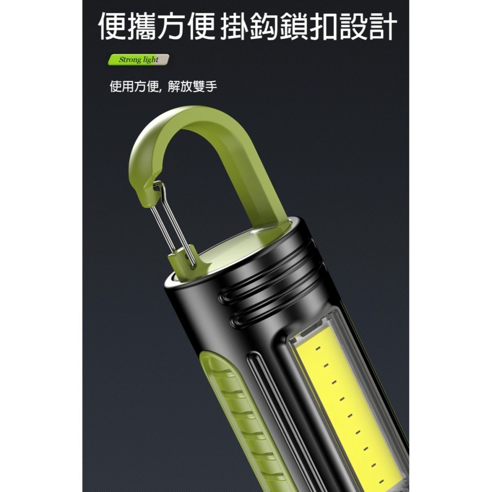 WillGo 超亮强光多功能露營手電筒-細節圖8