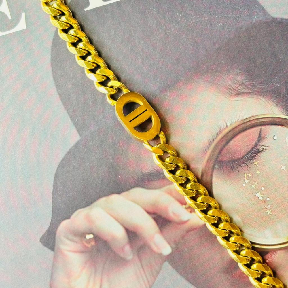 3128MY【小確幸飾品】鈦鋼手鍊 鈦鋼 醫療鋼 抗過敏 不褪色 防水 耐磨 金色 豬鼻 love雙鍊 排鋯 四葉草-細節圖3