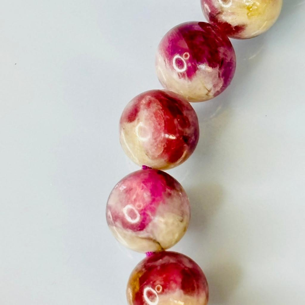 8310MY【小確幸飾品】紫祖母晶手串 五行火土金能量 頂輪眉心輪療癒 天然礦石-細節圖2