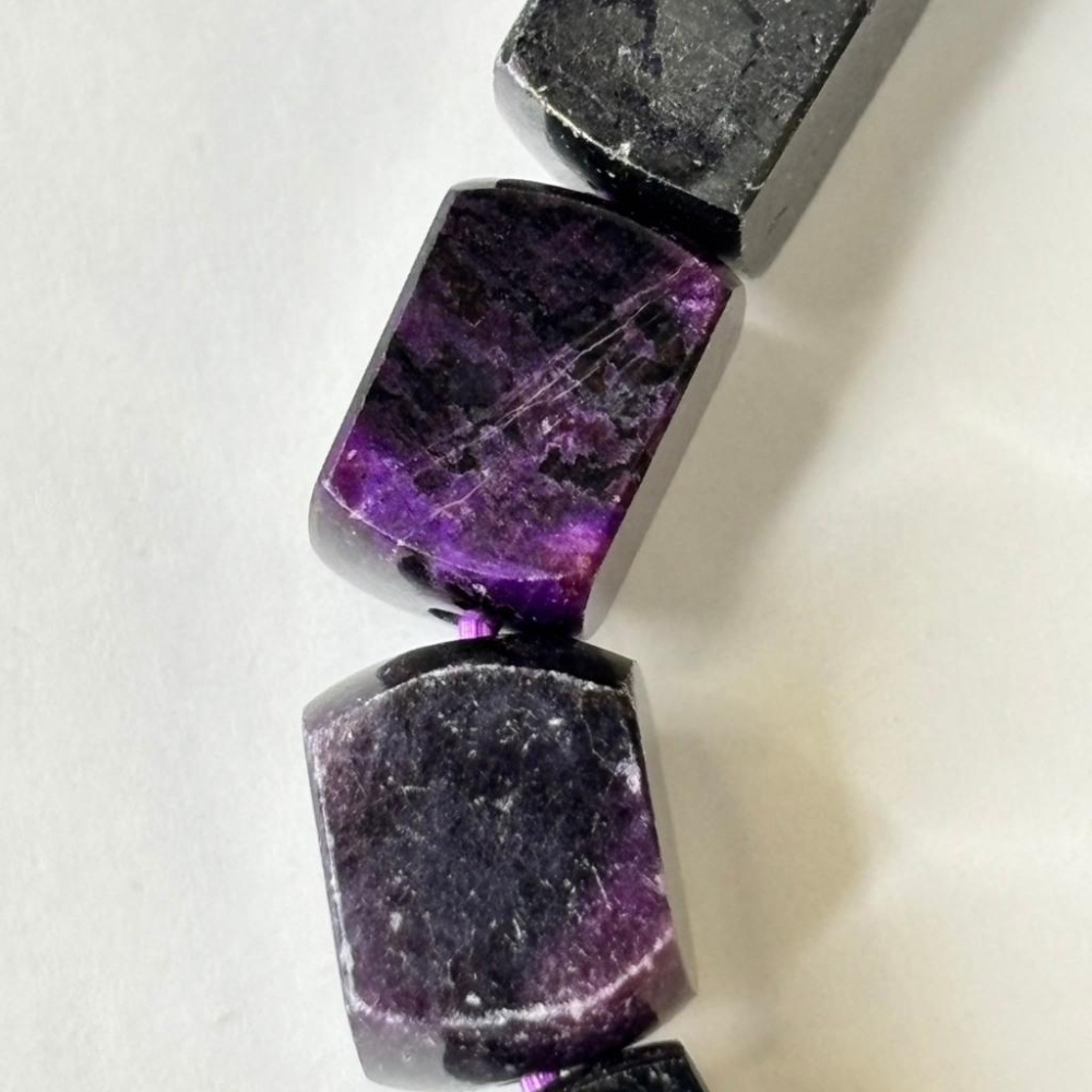 8311MY【小確幸飾品】舒俱來手串 舒俱來石 五行水火能量 頂輪海底輪療癒 天然礦石-細節圖2