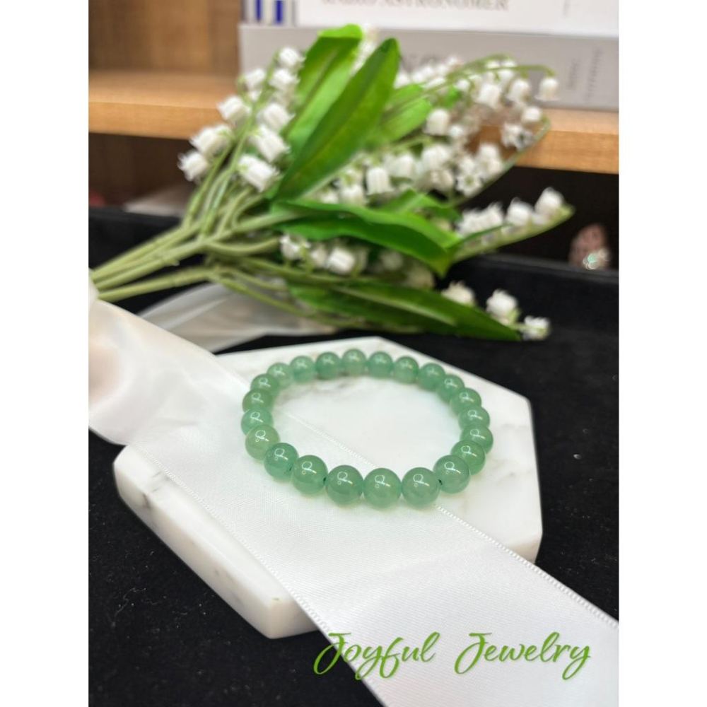 8322SE【小確幸飾品】綠東陵石手串 綠東陵石 五行木能量 心輪療癒 天然礦石-細節圖3