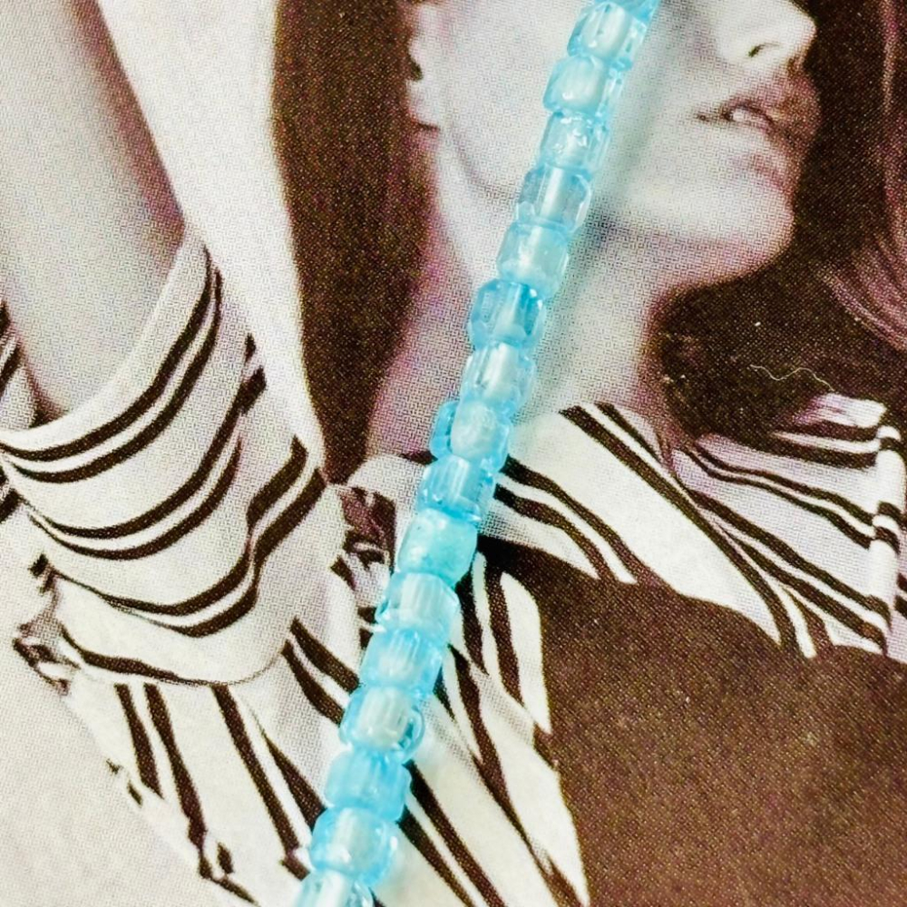 8201AP【小確幸飾品】天然托帕石項鍊 托帕石 五行屬水 對應喉輪 增強思維和溝通能力 促進情緒穩定和放鬆-細節圖2