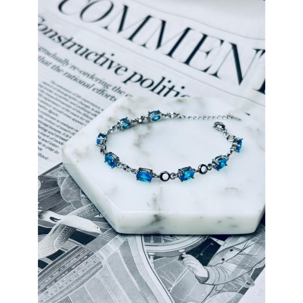 【小確幸飾品】莫桑鑽S925銀手鍊 抽拉鍊 無限 玫瑰金 莫比烏斯 雙圈 愛心 菱形 紫鑽 粉鑽 彩鑽-細節圖3