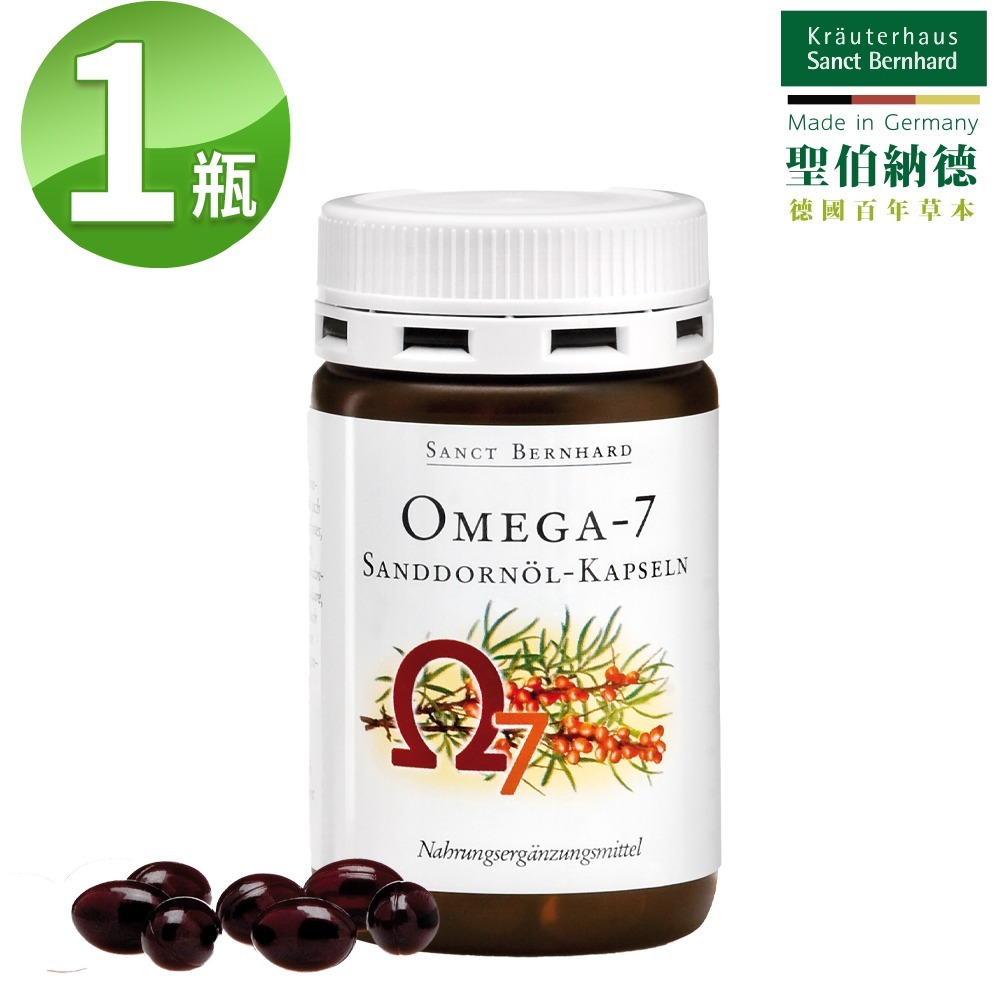 聖伯納德 omega-7沙棘油膠囊(100粒/瓶)-規格圖2