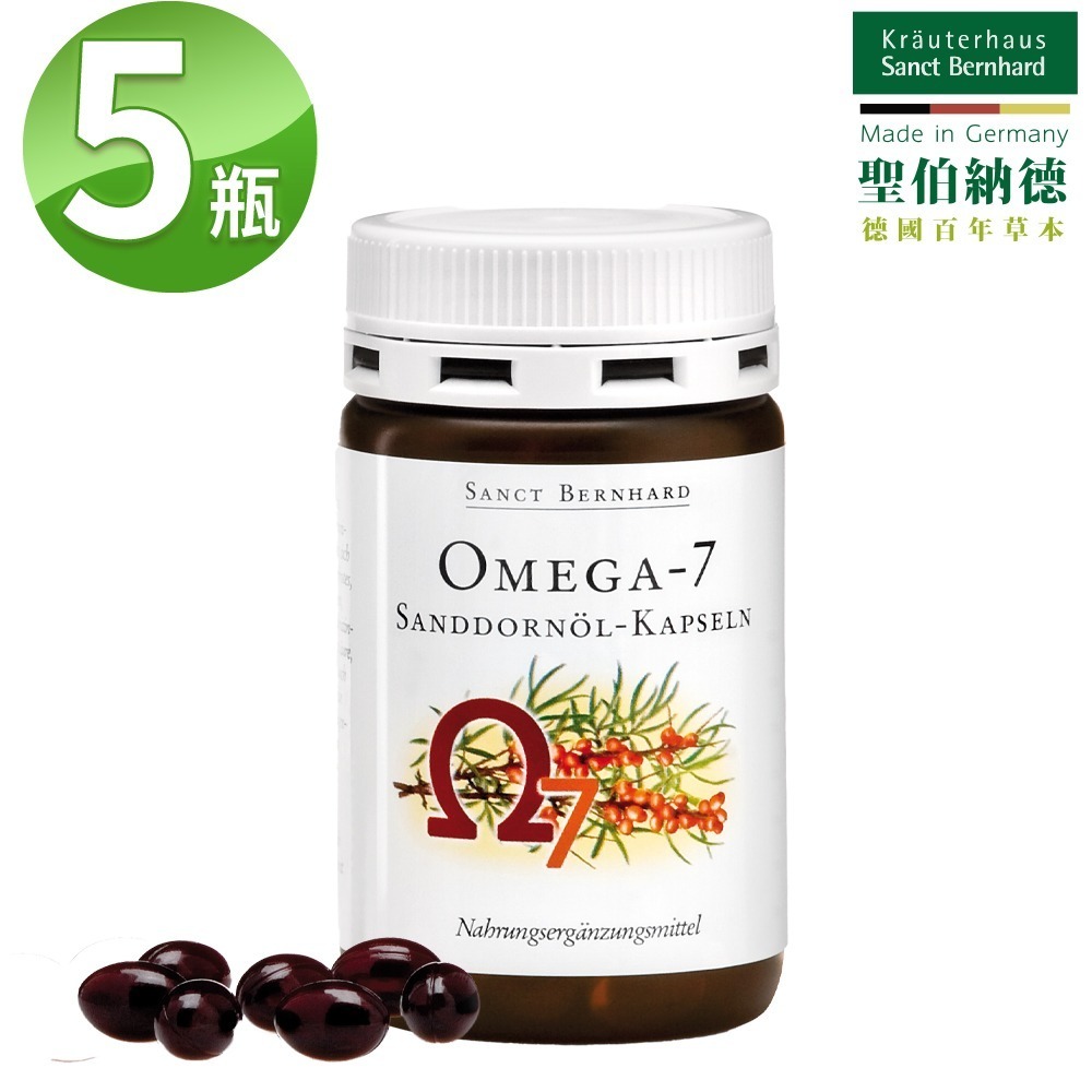 聖伯納德 omega-7沙棘油膠囊(100粒/瓶)-規格圖2