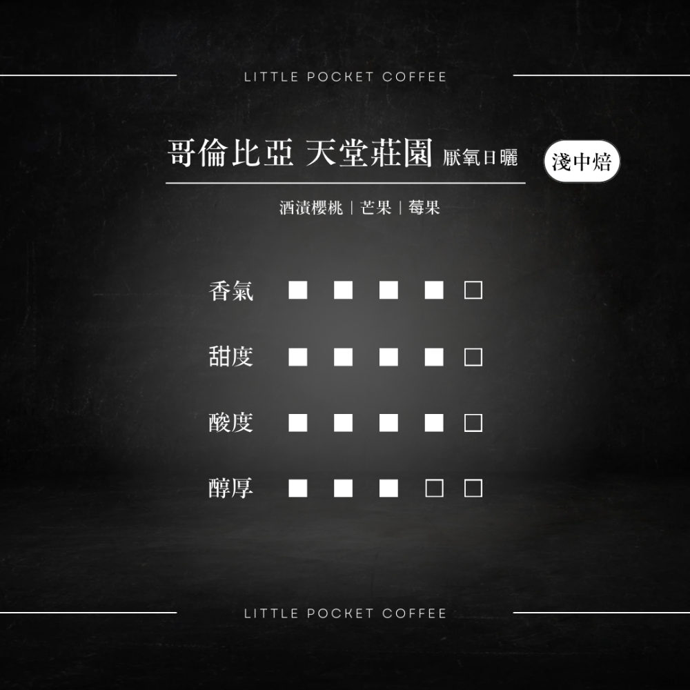 【Little Pocket Coffee 】濾掛10g 衣索比亞｜哥倫比亞 | 巴西 | 秋虎-規格圖1