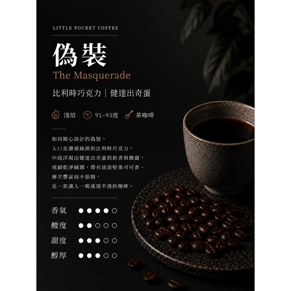 【Little Pocket Coffee 】濾掛10g 衣索比亞｜哥倫比亞 | 巴西 | 秋虎-規格圖1