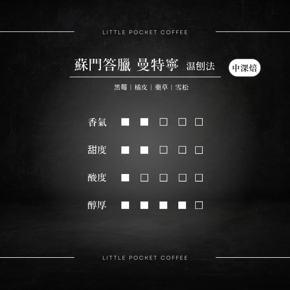 【Little Pocket Coffee 】濾掛10g 衣索比亞｜哥倫比亞 | 巴西｜經典曼巴｜曼特寧 | 秋虎-規格圖1