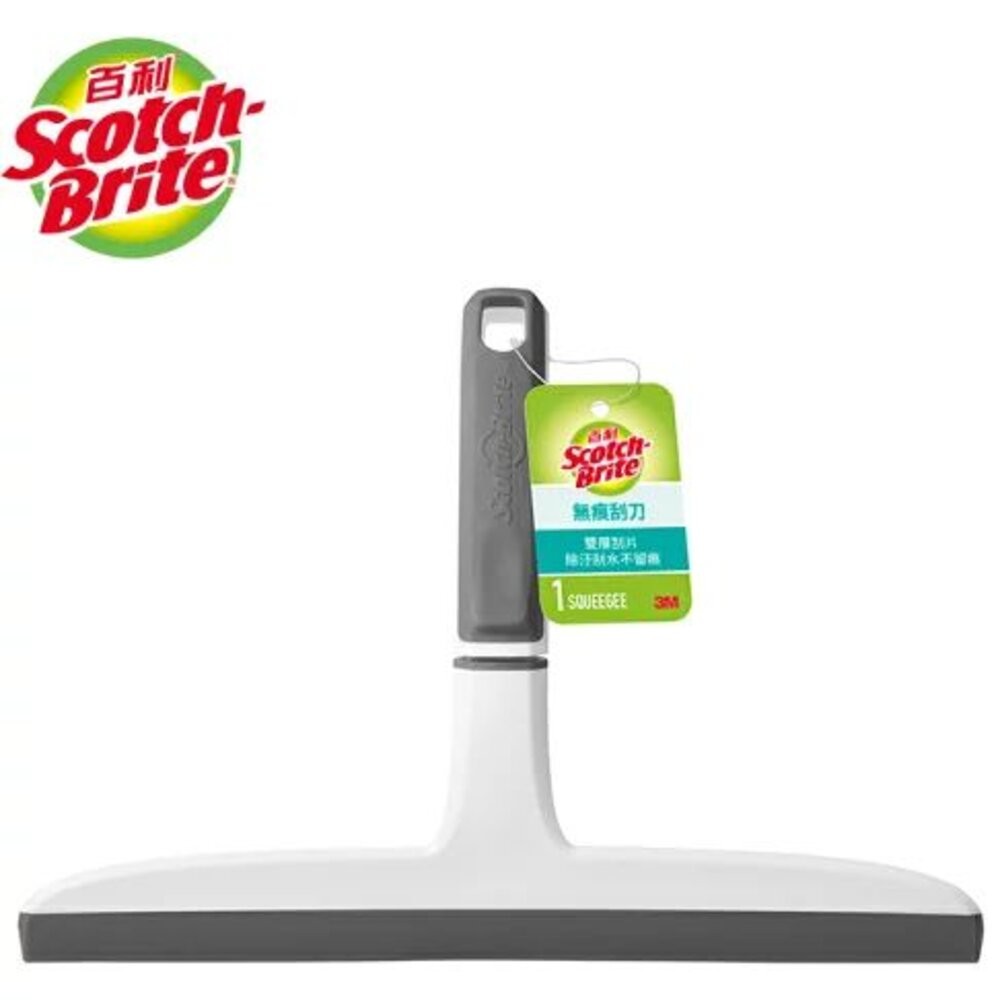 3M 百利無痕雙層刮刀 刮水器 刮水 玻璃清潔 檯面清潔 牆面清潔-細節圖2