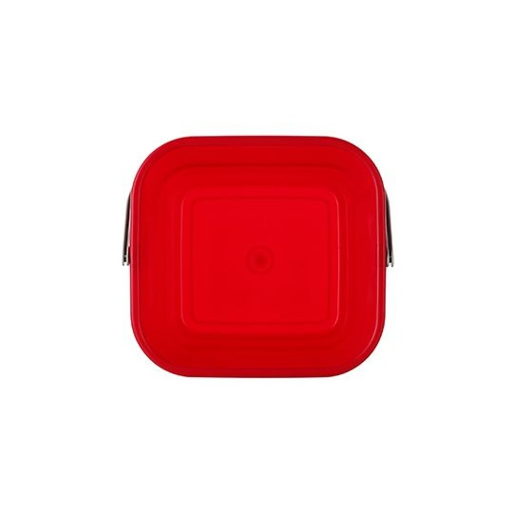 聯府 好運花方型水桶 提把水桶 9L CF707 堆沙堡 置物桶 戲水 露營 台灣製-細節圖7