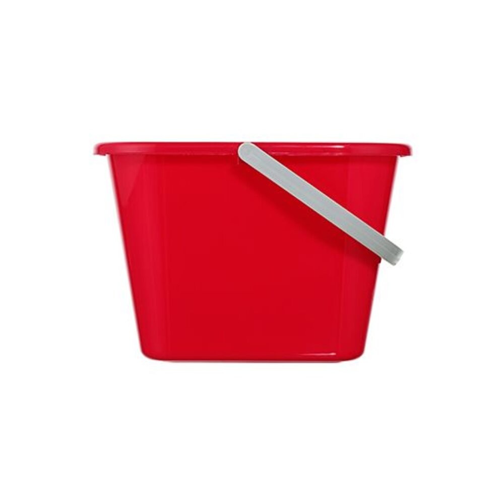 聯府 好運花方型水桶 提把水桶 9L CF707 堆沙堡 置物桶 戲水 露營 台灣製-細節圖8