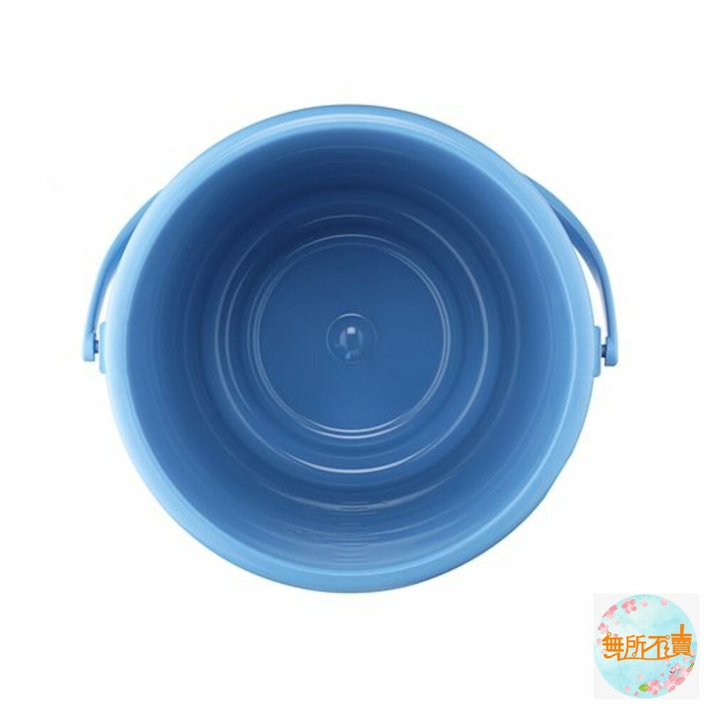 聯府 舒適10L圓型水桶(藍) WA101-細節圖5