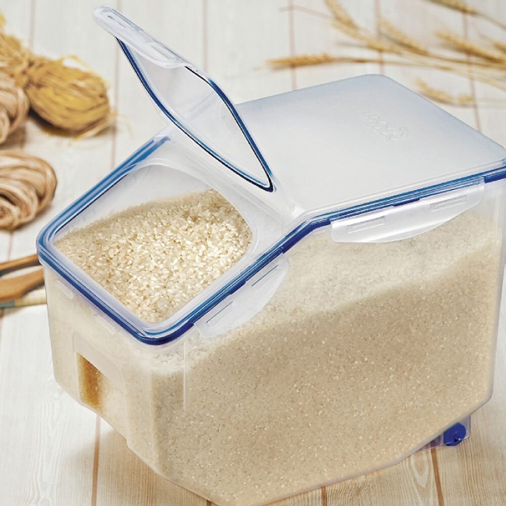 樂扣樂扣PP保鮮盒12L/米箱/附量杯(HPL510)-細節圖4