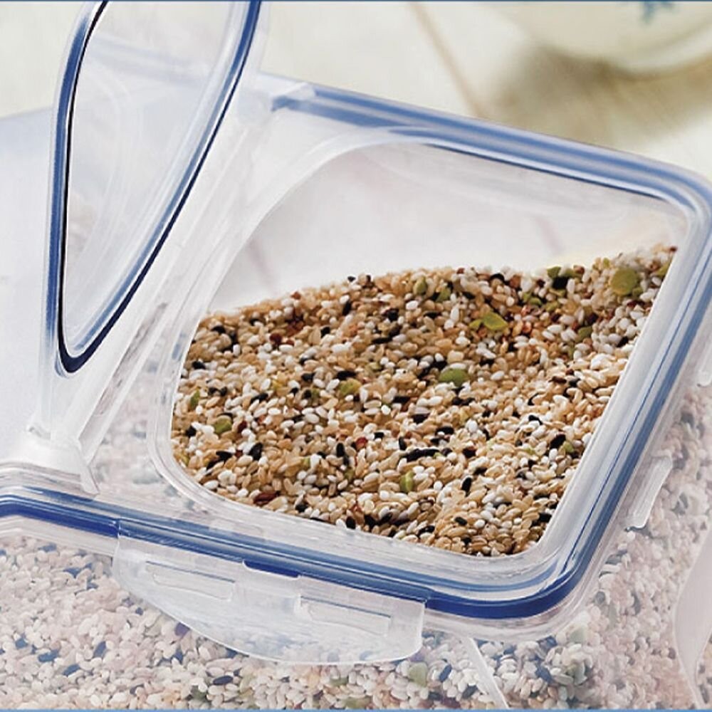 樂扣樂扣PP保鮮盒12L/米箱/附量杯(HPL510)-細節圖6