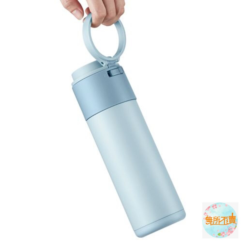 樂扣 拉環彈蓋保溫瓶(象牙白)-細節圖5