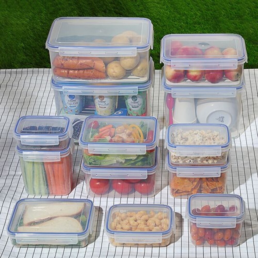 聯府 天廚長型保鮮盒3.4L  KIR-3400-細節圖3