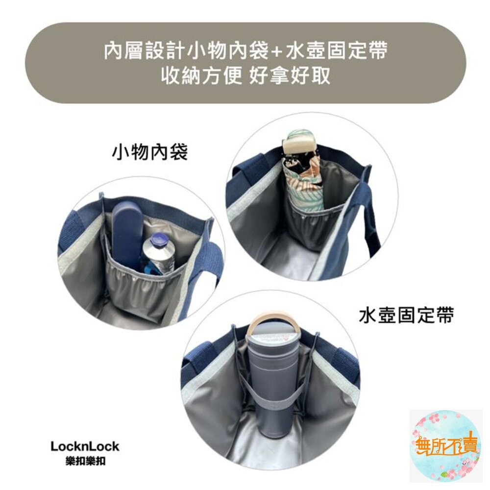 【樂扣樂扣】 多功能保溫保冷托特包(餐袋 便當袋 大容量 保冷袋 保溫袋)-細節圖7