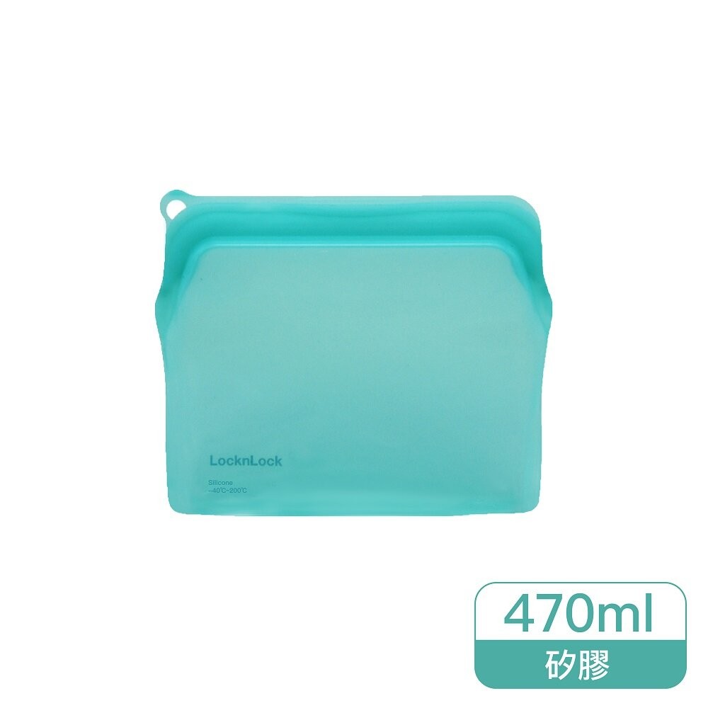 樂扣 N次矽膠密封袋 保鮮袋 食物袋 好壓自黏款 470ml-規格圖9