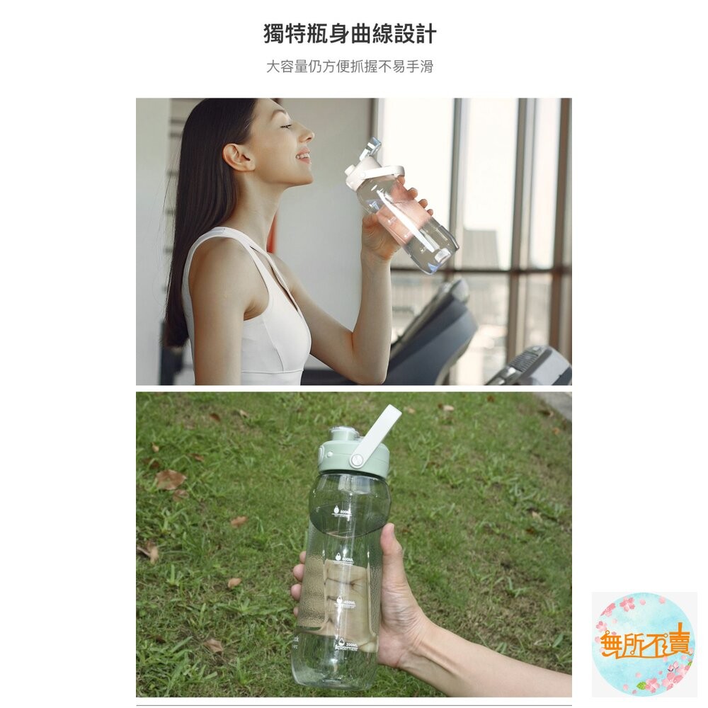 樂扣 手提彈蓋流線水壺1000ml-細節圖7