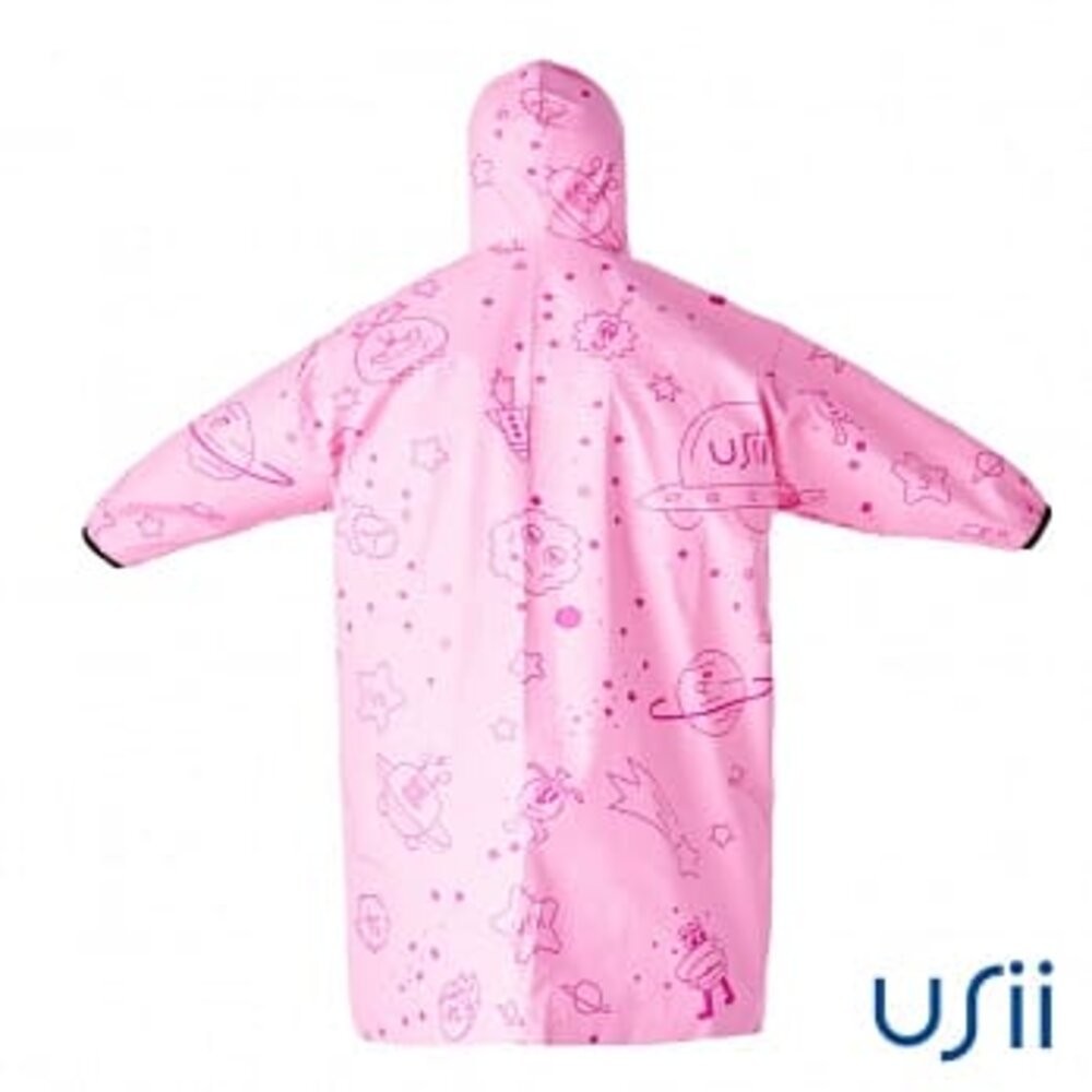 USii 兒童 零著感雨衣(滑梯款/銀河款)-規格圖11