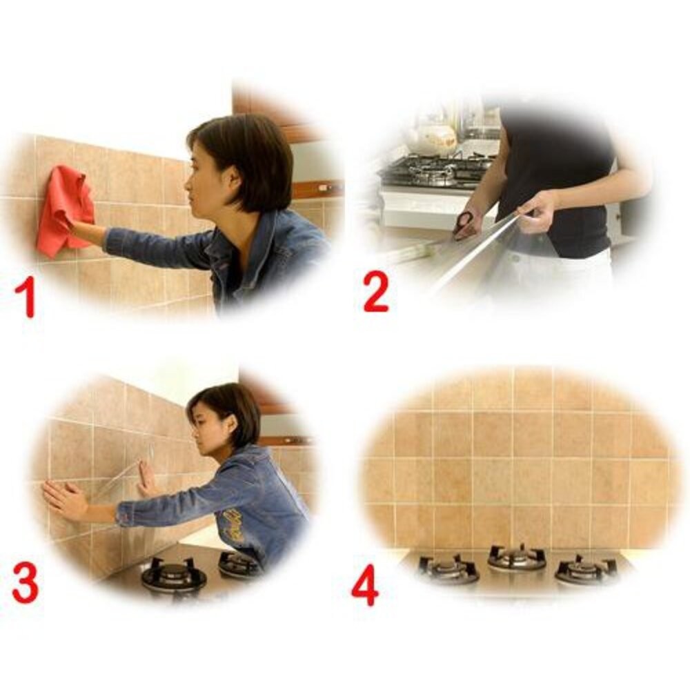 3M 百利廚房防油污貼膜2入 防油貼膜 只能宅配!!福利品裸裝出貨，介意勿下單-細節圖4