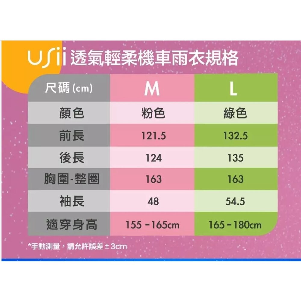 優系USii 兒童成人雨衣雨套   機車雨衣 運動用 透氣雨衣 極輕量-細節圖9