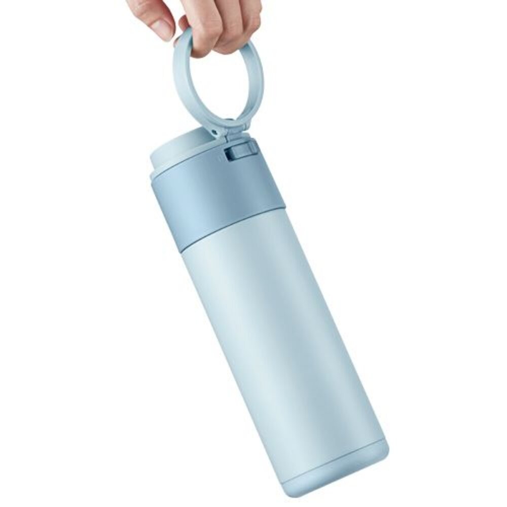 樂扣 拉環彈蓋保溫瓶 540ml LHC3275 海軍藍/蒂芬妮藍-細節圖6