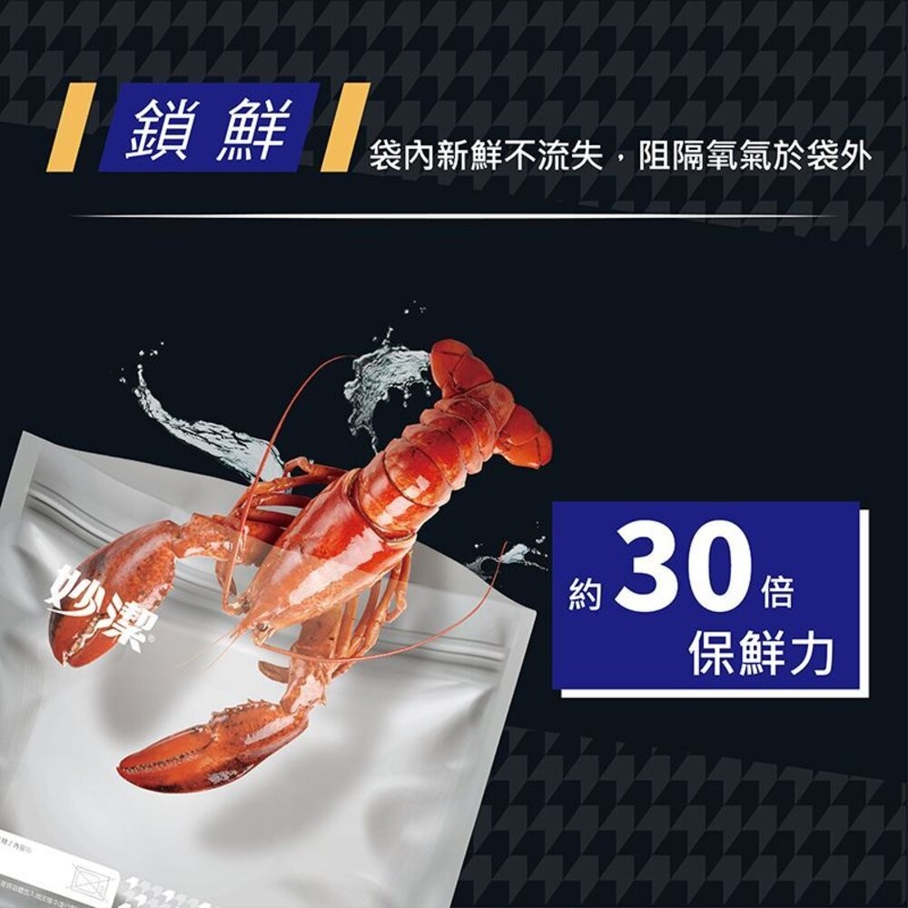 妙潔 美實袋 保鮮袋 <肉品保鮮/冷凍保鮮> L(12入)/M(15入)  買2入送美實袋體驗包-細節圖3