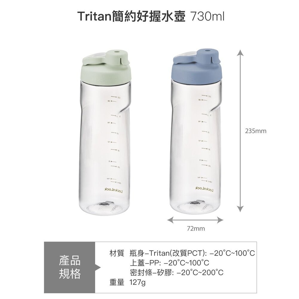樂扣樂扣Tritan簡約好握水壺/730ml-細節圖3
