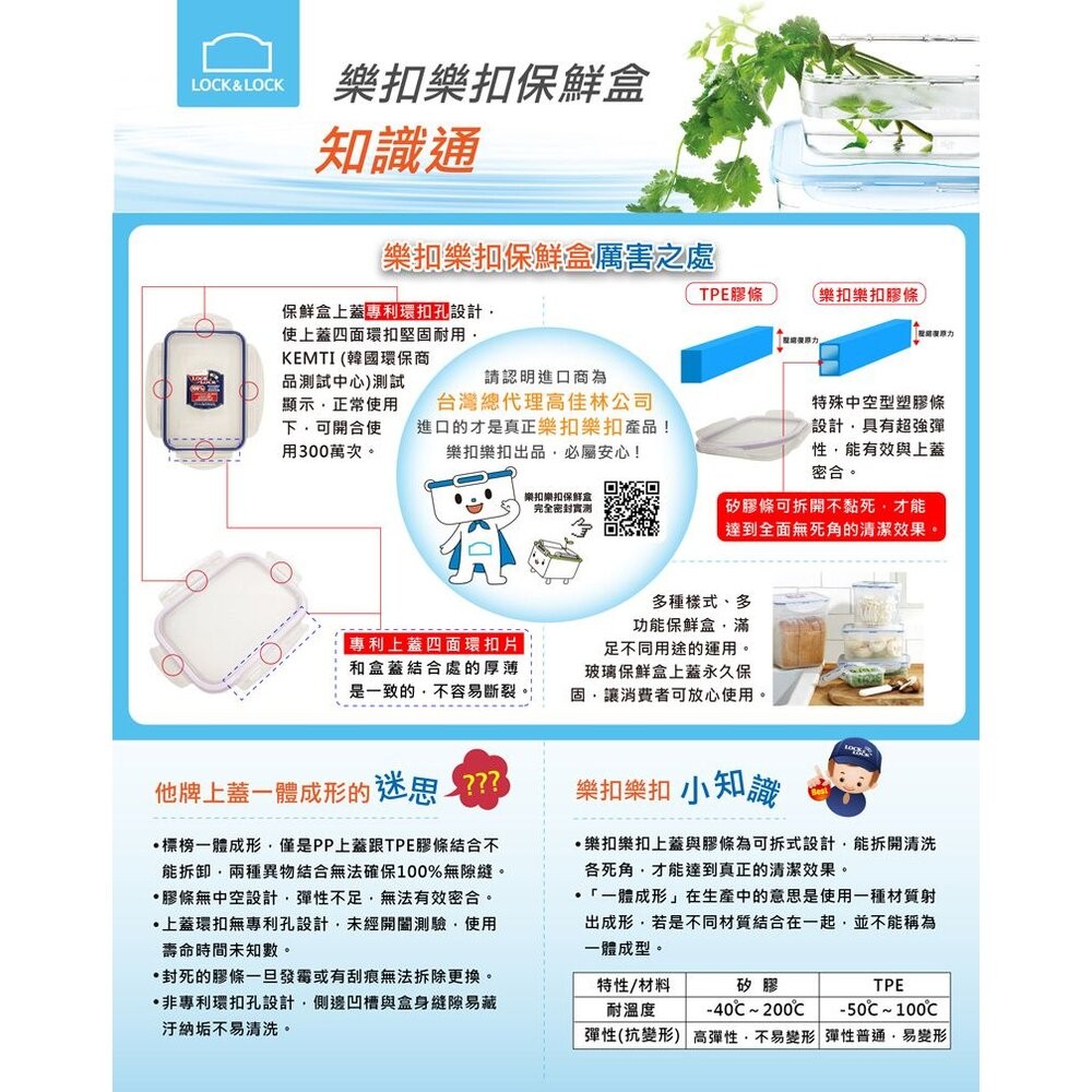 樂扣樂扣第三代耐熱玻璃保鮮盒/圓形/400ml(LLG822)-細節圖2