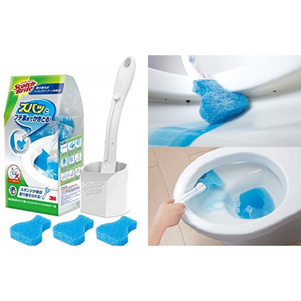 <防疫專區>3M 百利 可拋式馬桶刷(有清潔劑款)(福利品盒損裸出)-細節圖6