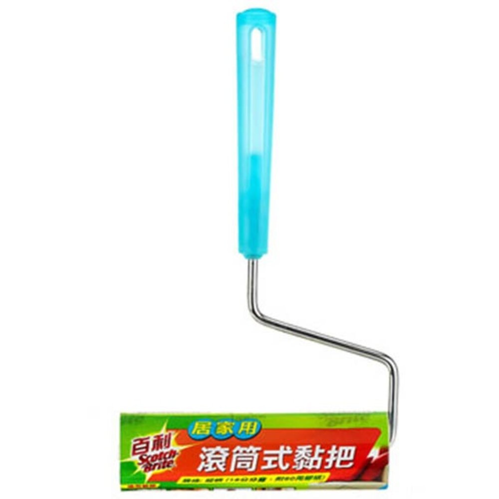 《裸裝特惠賣場》3M百利滾筒式黏把居家用16CM 裸出+贈替換1捲(贈品送完為止)毛屑 灰塵 毛髮清潔-細節圖2