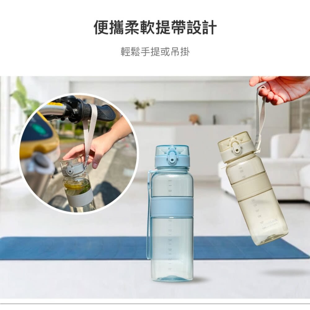 樂扣樂扣Tritan優質彈蓋提帶水壺650ml/雲彩藍/迷霧灰-細節圖8