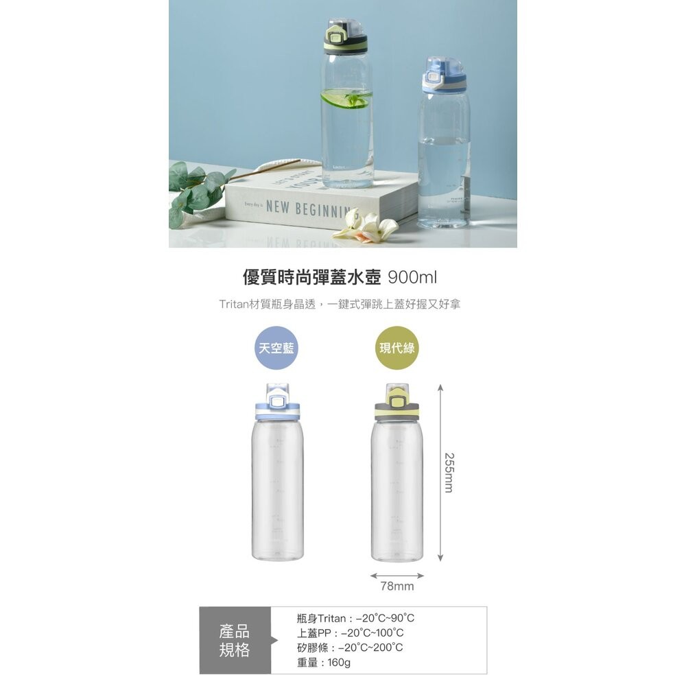 樂扣 時尚彈蓋水壺-細節圖3