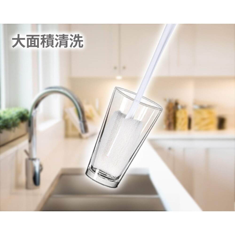 3M 百利好潔淨杯刷-1柄1刷頭-細節圖3