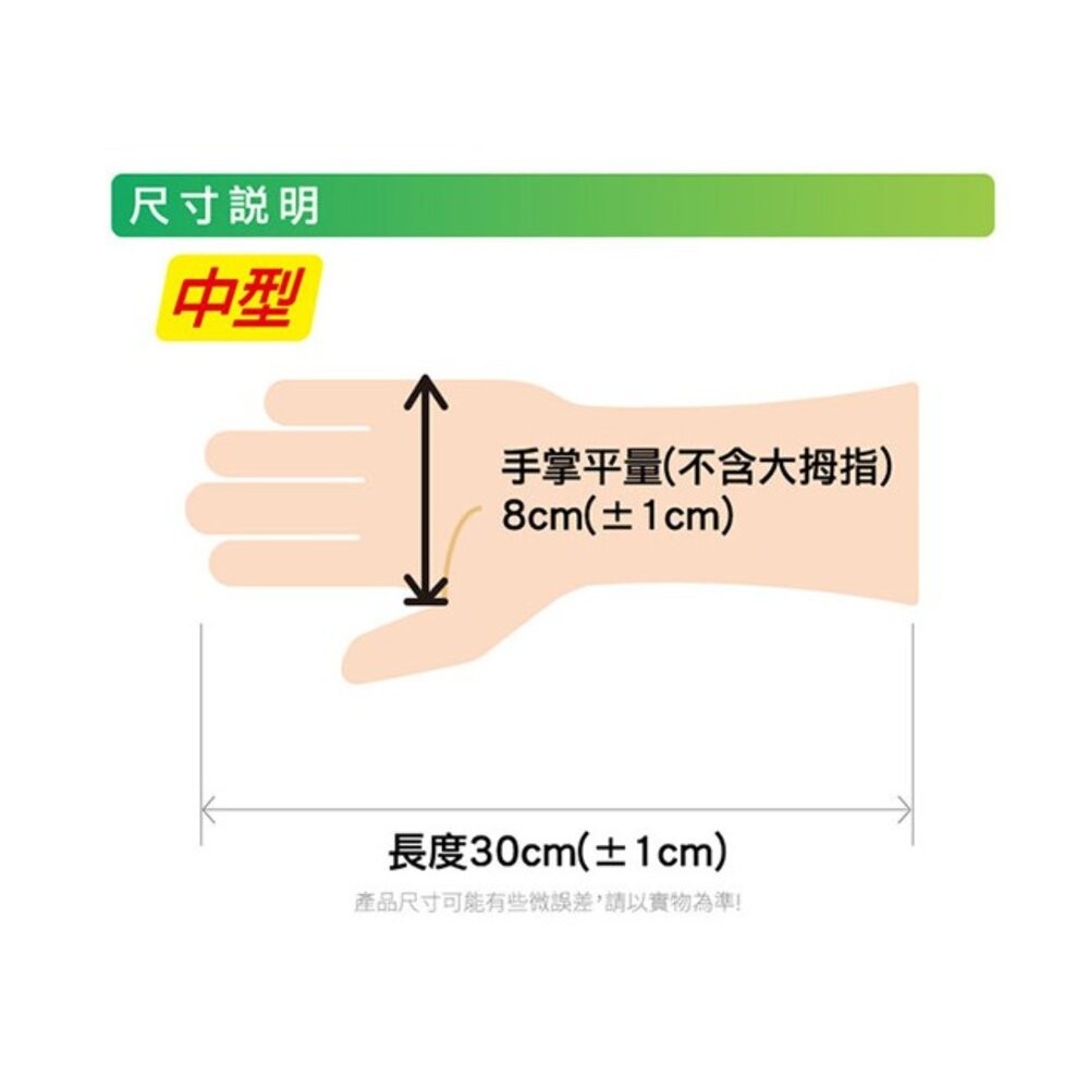 <防疫專區>3M百利家用手套：防霉抗菌手套/抗滑家用手套藍色-細節圖6