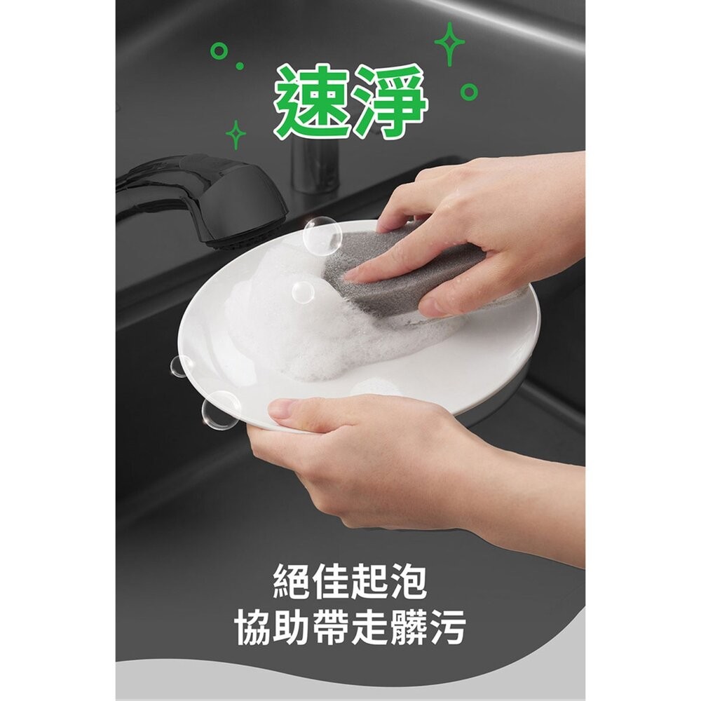 3M  百利日系3層海綿菜瓜布2片裝-淺灰柔刷(WS-77KGY) / 深灰去漬( KES-01KGY)-細節圖4