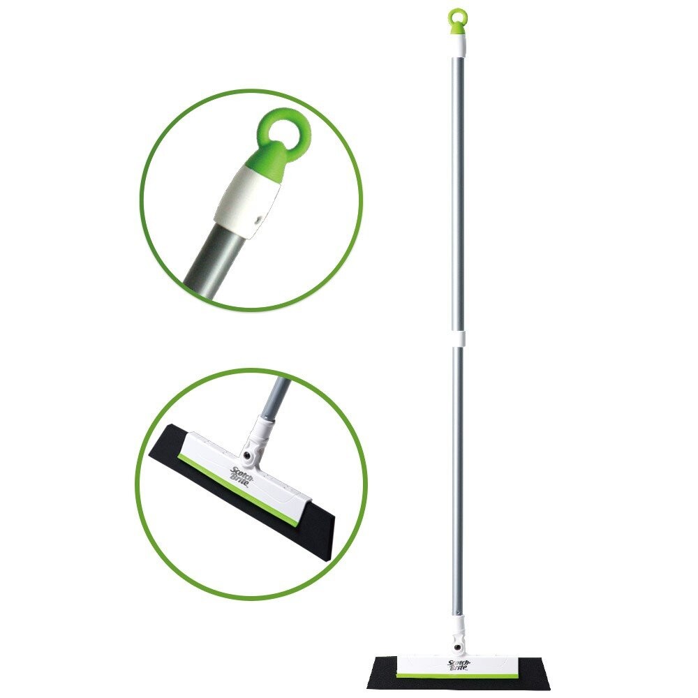 3M 百利 EVA輕巧無痕掃把-伸縮款  乾濕2用-細節圖2