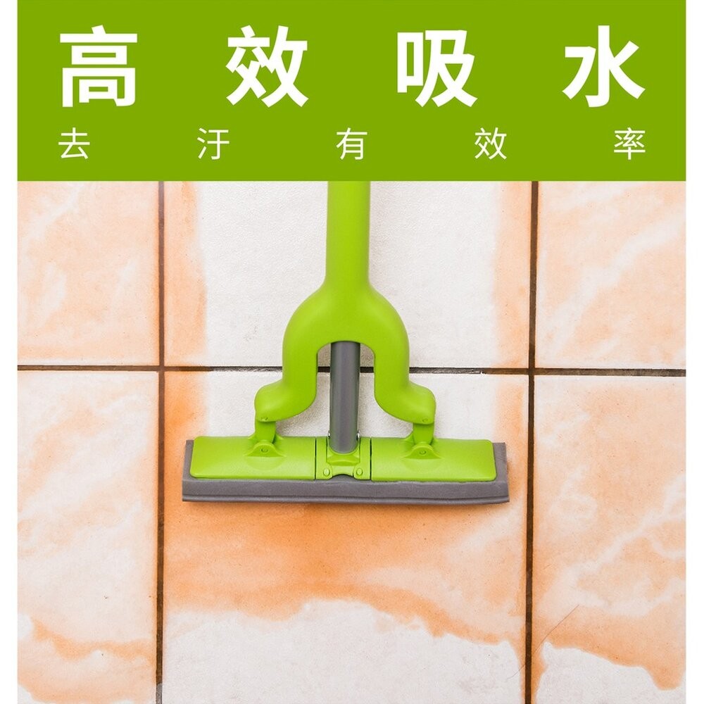 3M 百利輕巧型吸水膠棉拖把特惠組(1桿3頭)  買就送黃色加長絨裡手套(隨機)-細節圖2