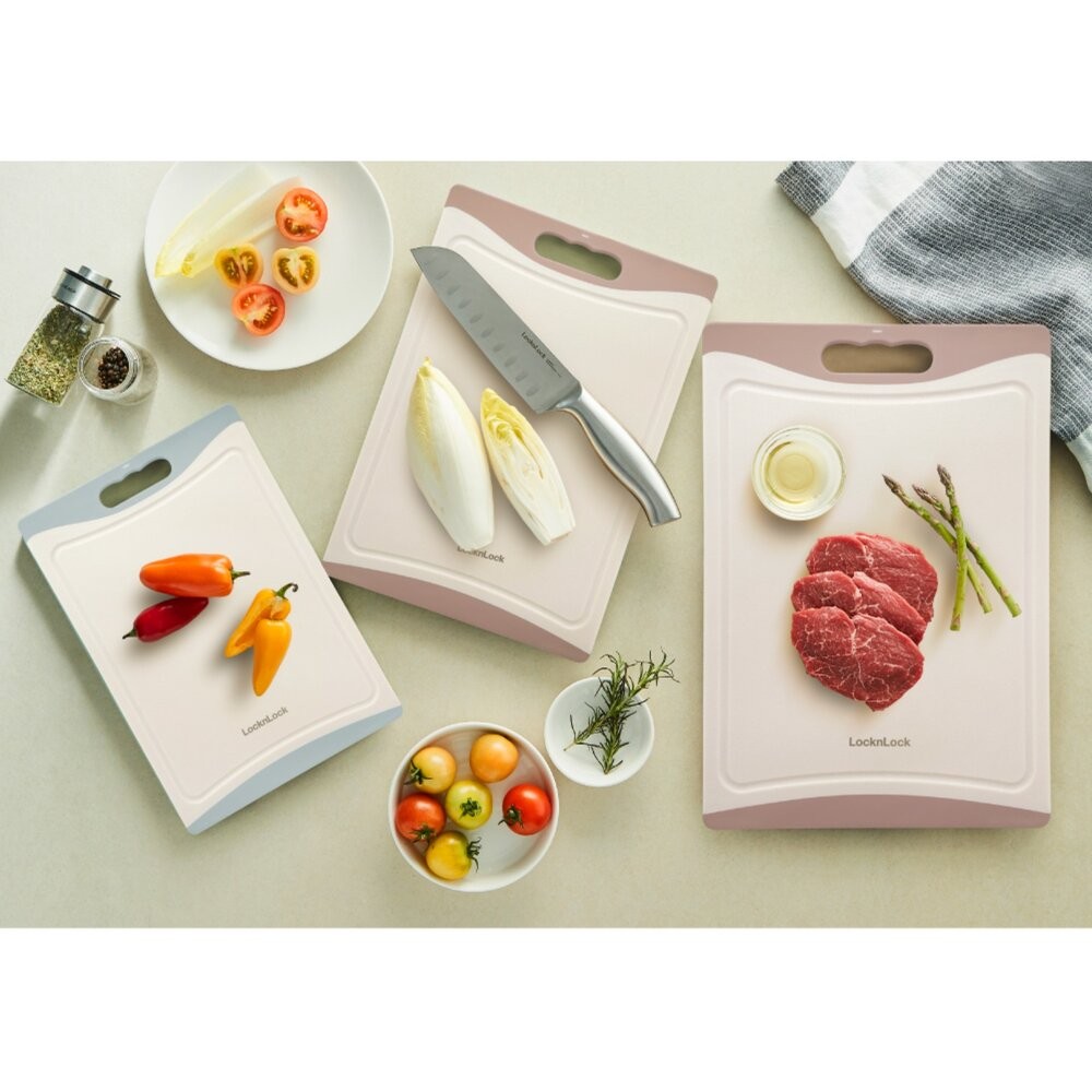 樂扣樂扣PP抗菌止滑砧板L奶茶粉(CKD082)-細節圖7