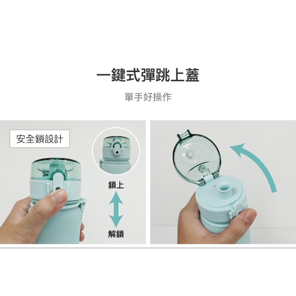 樂扣樂扣夢幻漸層Tritan彈蓋水壺900ml藍紫風鈴草/粉色繡球花/青綠小雛菊-細節圖8