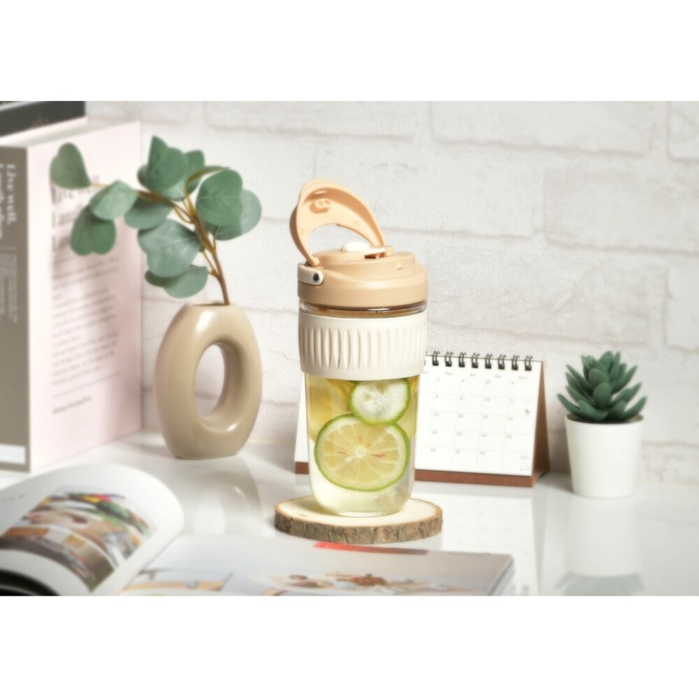 樂扣清新手提耐熱玻璃隨行杯500ml-青草綠/迷幻紫(LLG616)-細節圖3