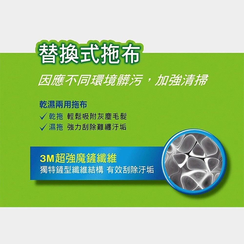【3M】百利免手洗魔布拖把HF-7021-細節圖8