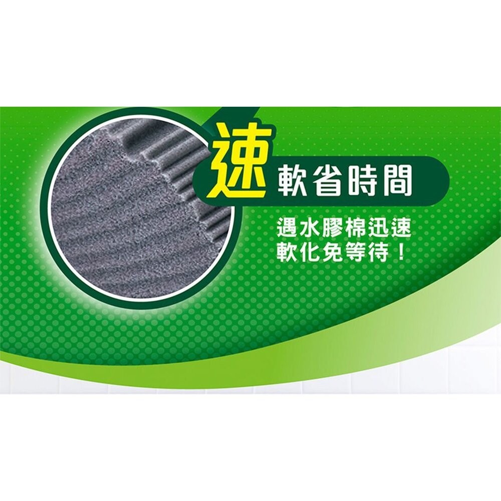 3M 百利高密度瞬吸膠棉補充包(1頭)/與紫色W3+高效型拖把膠棉頭通用可共用-細節圖6